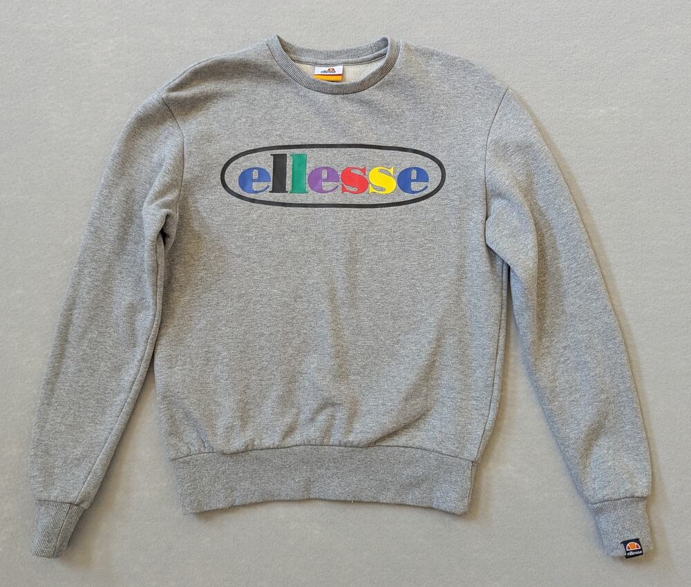 Ellesse Women's Rainbow Logo Crewneck Sweatshirt - Size XS (US 2 / UK 6)